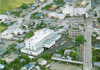 昭和56年ごろ撮影の菊池中央病院
